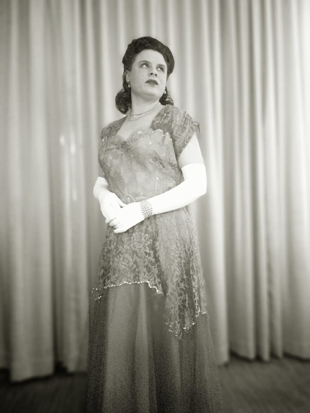 1940s Evening Gown